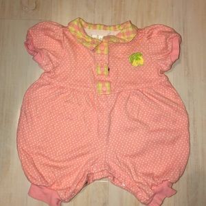 Gymboree Peach Polka-Dot Layette